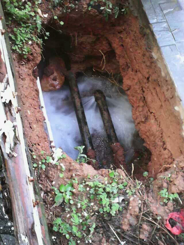埋地供水消防管道漏水無